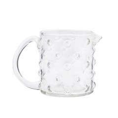 JUG GLASS WITH DOTS 